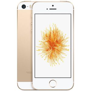 iPhone SE - 32GB (Guld) -  Klass A, powerknapp