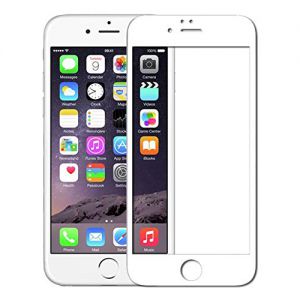 iPhone 6/7/8- Plus- Heltäckande glasskydd (Vit)